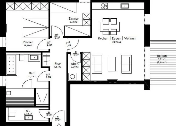 Sonnengarten 17 Lägenhet Kellenhusen